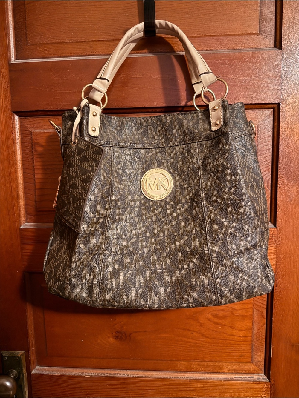 Inspired Brown Signature Logo Tote Bag